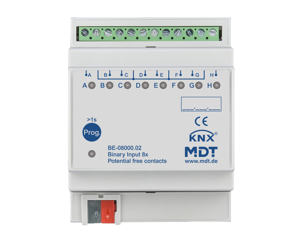 KNX Binary Input 8-channel, 4 SU MDRC, Potential free version KNX Binary Input 8-channel, 4 SU MDRC, Potential free version